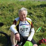 Brian Pursall oldest participant to cycle 54 miles