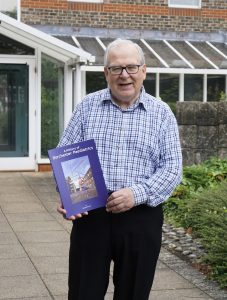 Photo of Richard Purvis with new book