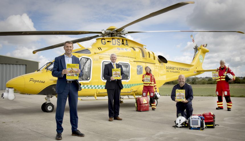 Celebrating the new Haynes Air Ambulance Manual Group shot