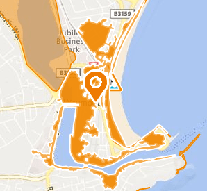 Flood Alert Weymouth Harbour