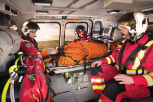 Inside the aircraft