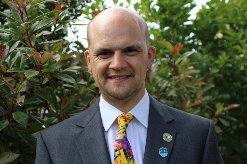 Headteacher Edd Moore