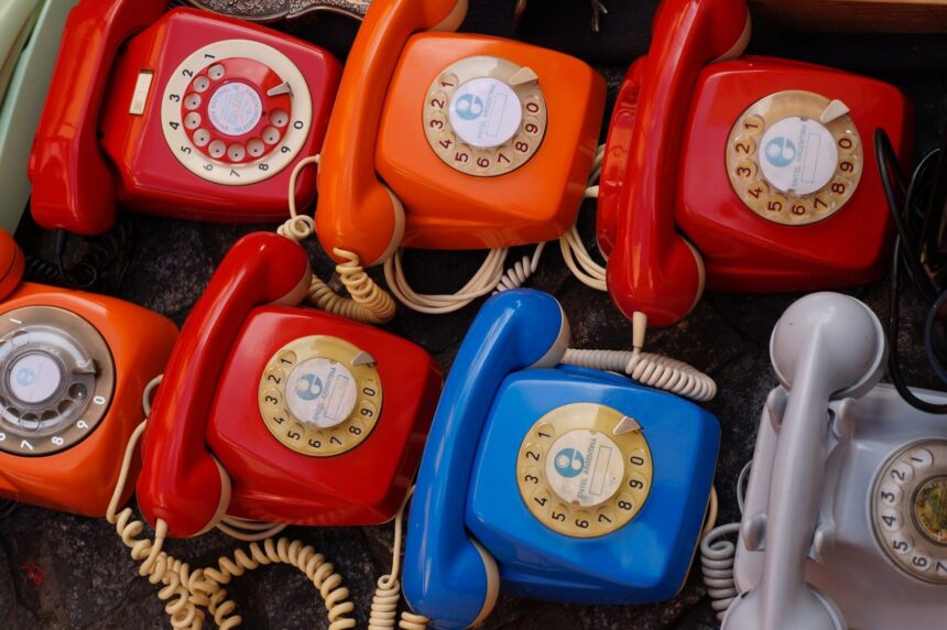 picture of telephones