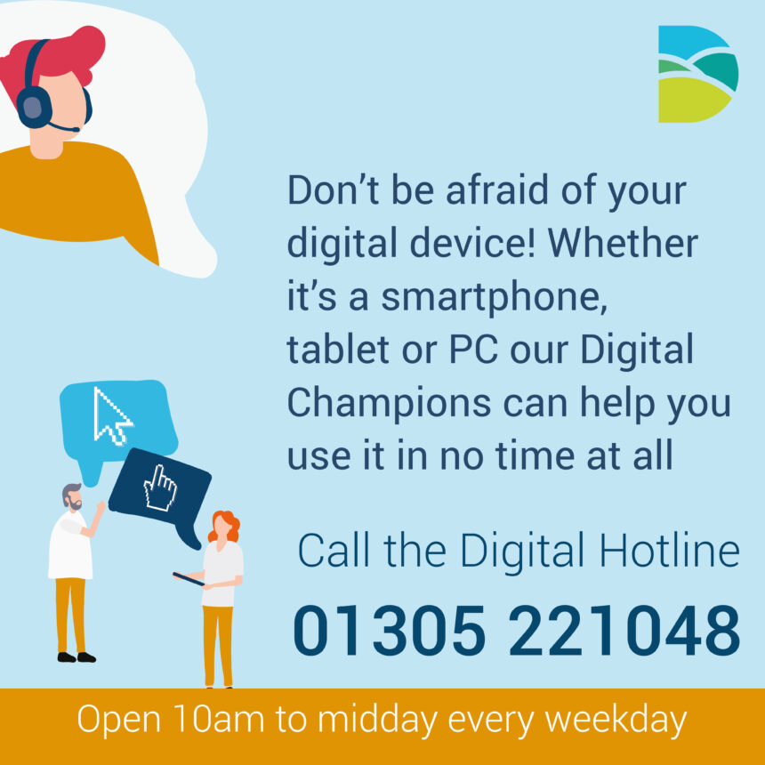 Dorset's Digital Hotline can help people use their Christmas gadget