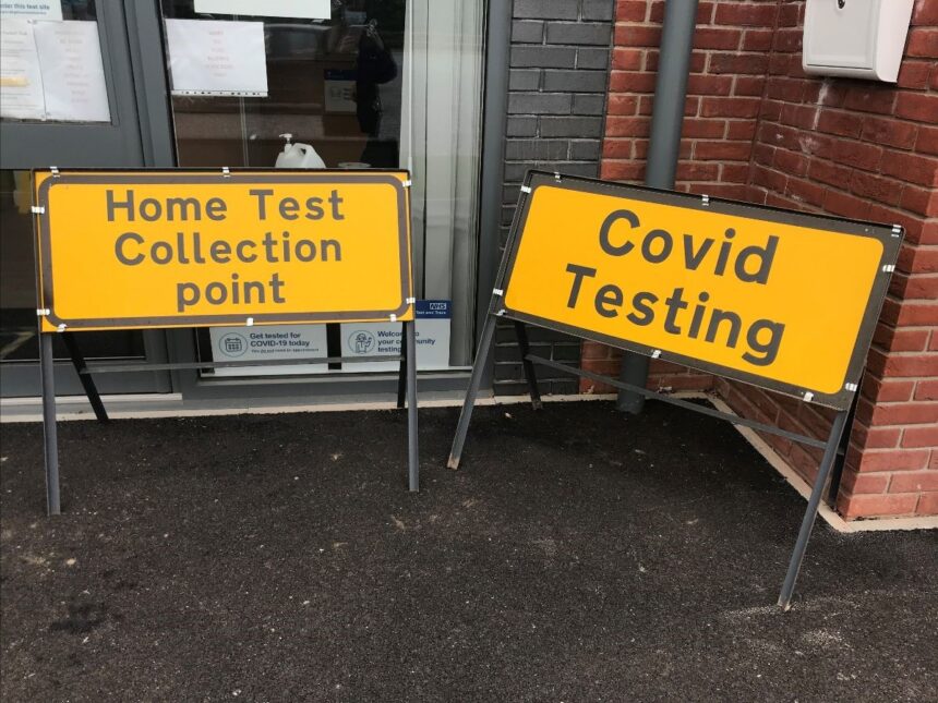 Covid testing centre