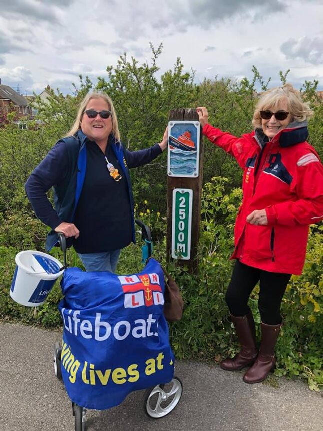 Teresa Drage and Chrissie Payne