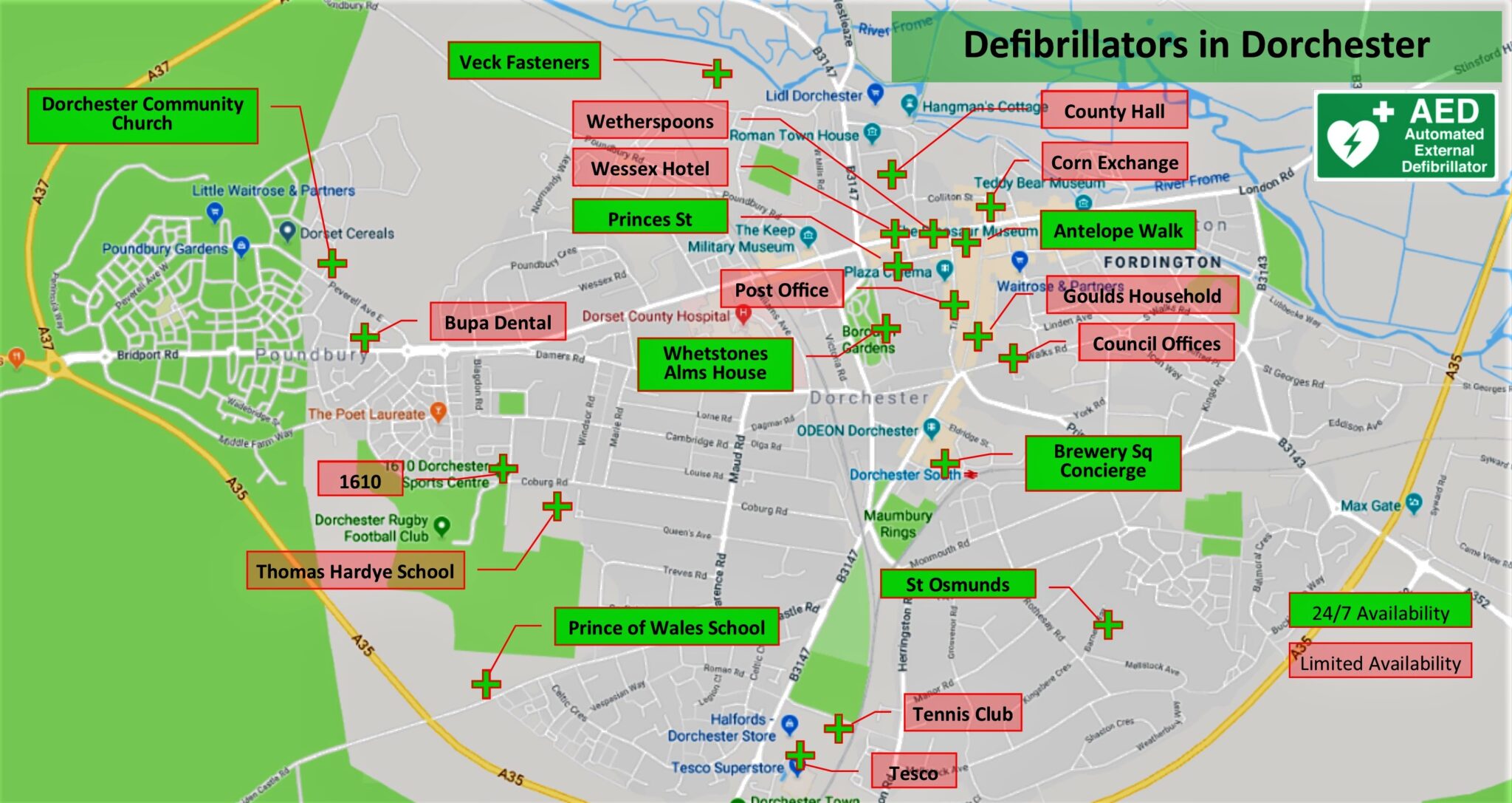 Know your nearest defibrillator - KeeP 106