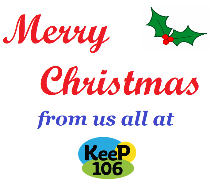 Merry Christmas from KeeP 106 logo