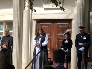 The Bishop of Sherborne, Karen Gorham