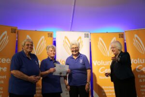 Janet, Vicki, Joselyn from Weymouth Volunteer Ambassadors