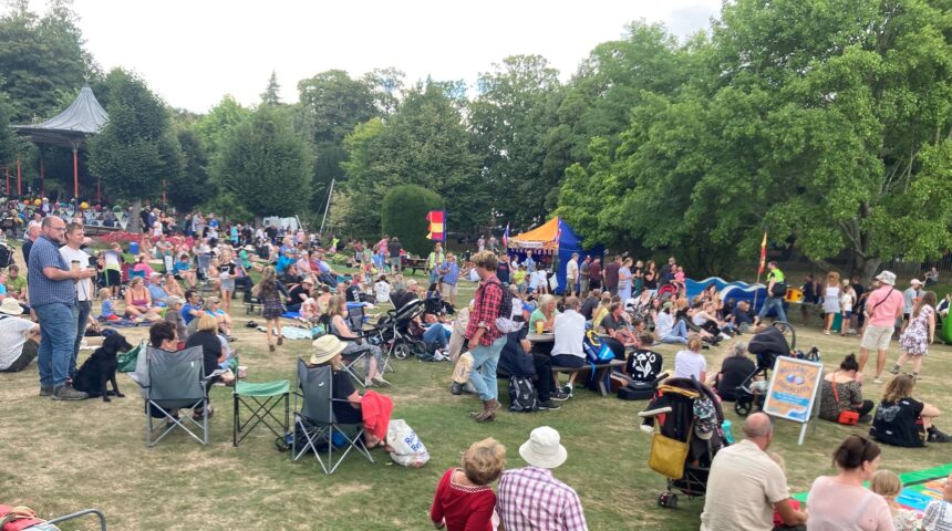 Anonymous Festival crowd