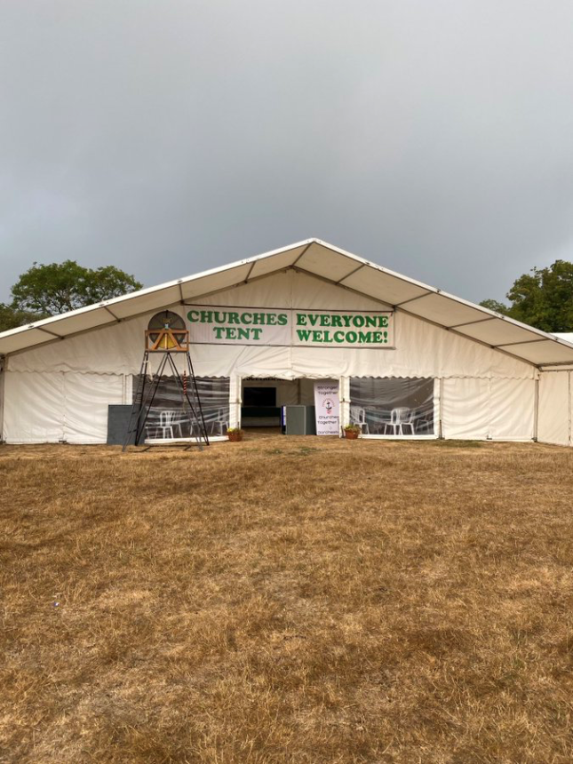 Churches Together marquee at County Show