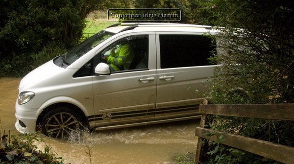 Flooded road