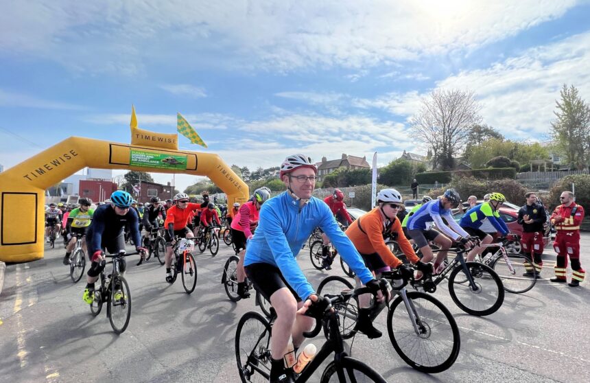 Start of Coast to Coast at Watchet Harbour