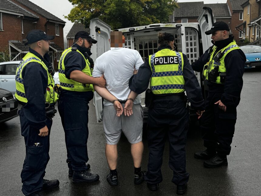 Arrest in Weymouth 080824