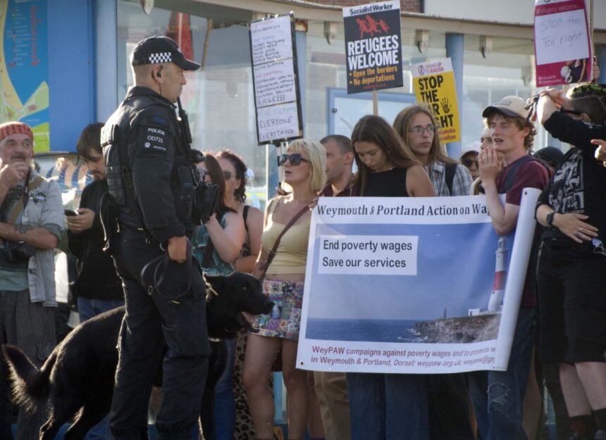 Weymouth protests 040824