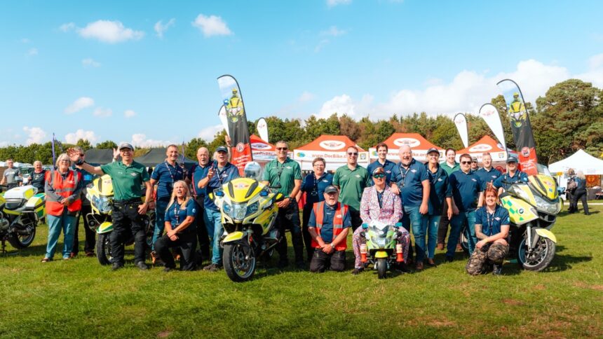 DocBike Volunteers at the Dorset Bike Festival