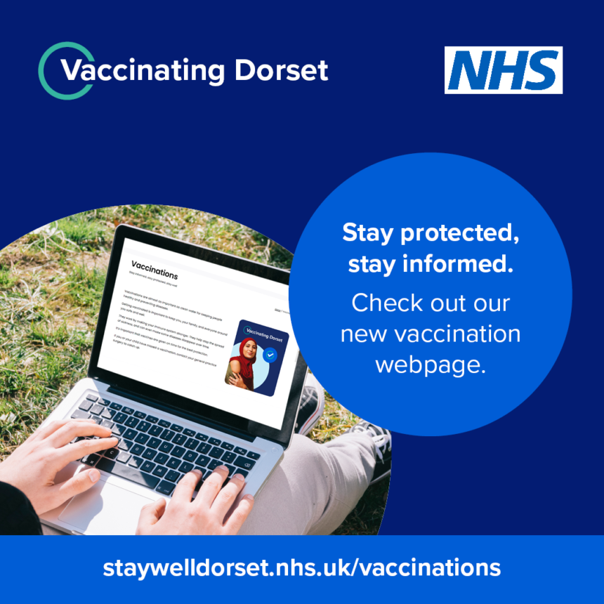 Vaccinating Dorset poster