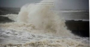 Storm Bert at West Bay November 2024 03