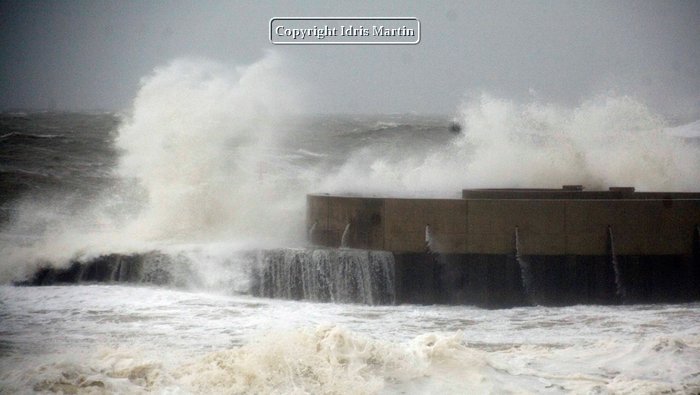 Storm Bert at West Bay November 2024 