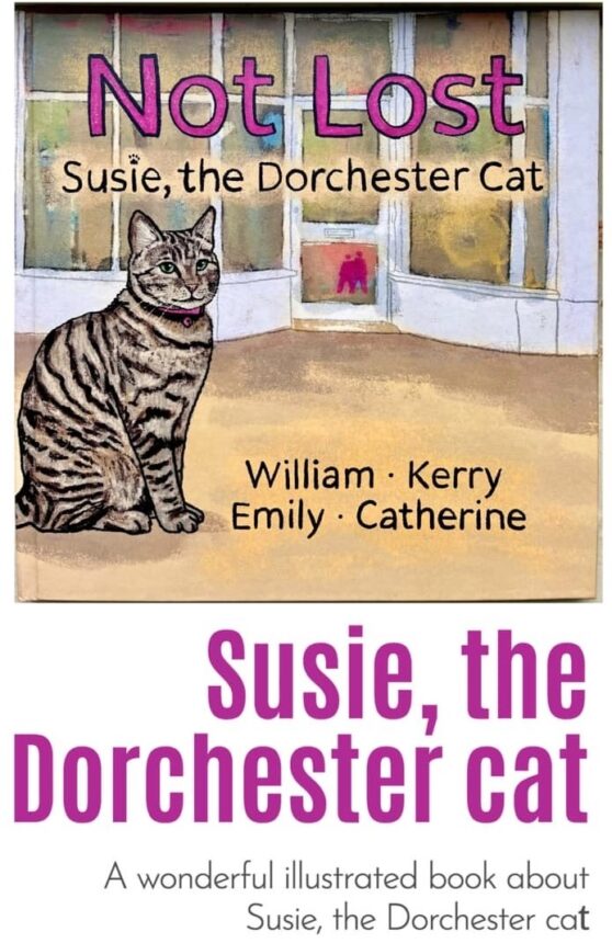 Win a copy of NOT LOST - Susie, the Dorchester Cat