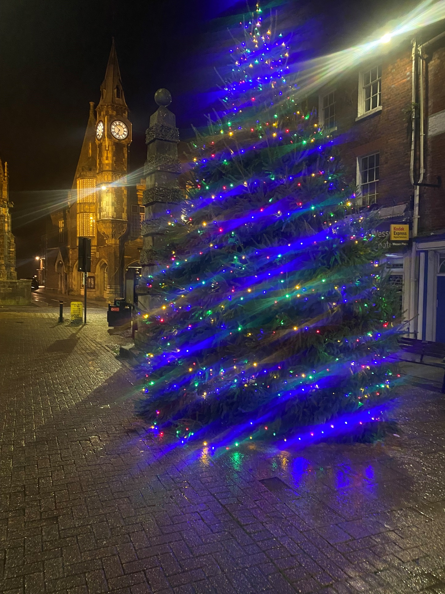 Dorchester Christmas Tree at Cornhill 2024