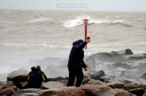 West Bay with Storm Darragh 071224 06