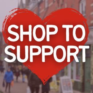 Shop to Support poster