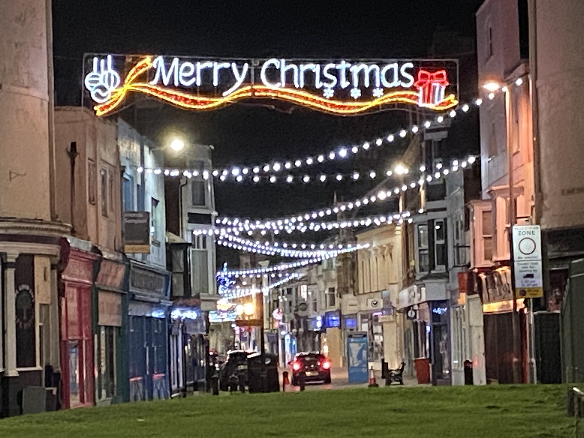 Weymouth Xmas lights 2024