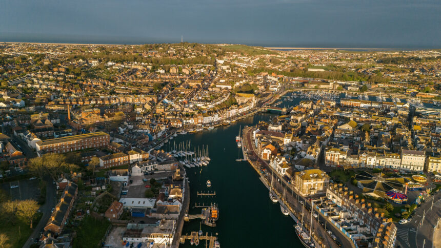 Weymouth Marina Drone