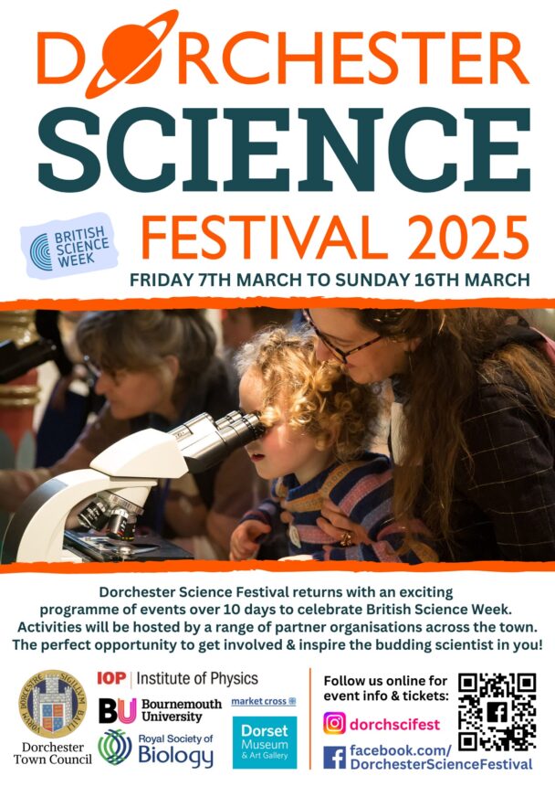 Dorchester Science Festival poster