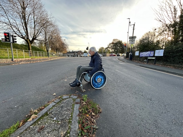 crossing in the middle of maumbury junction