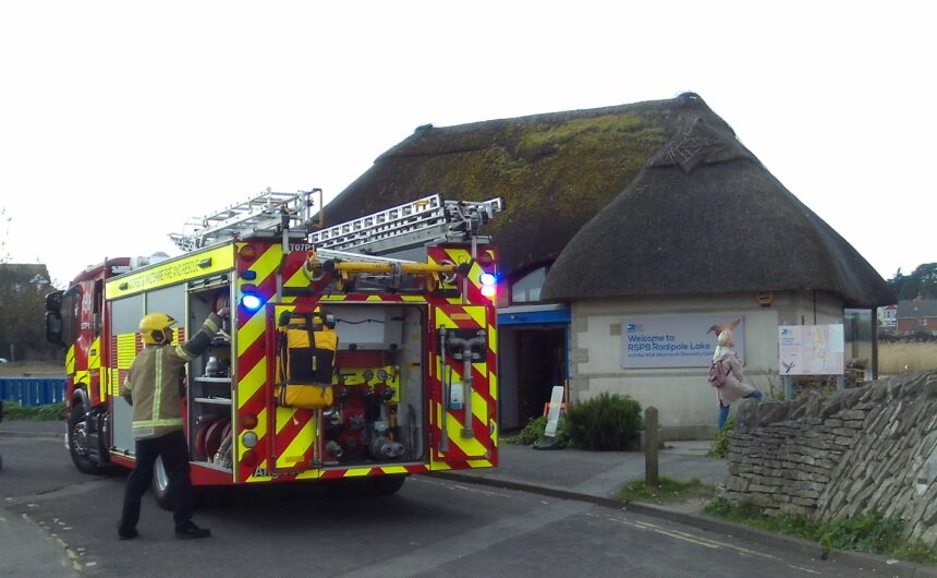 Fire at Radipole 060325 02