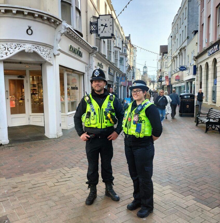 Officers from the Neighbourhood Policing Team