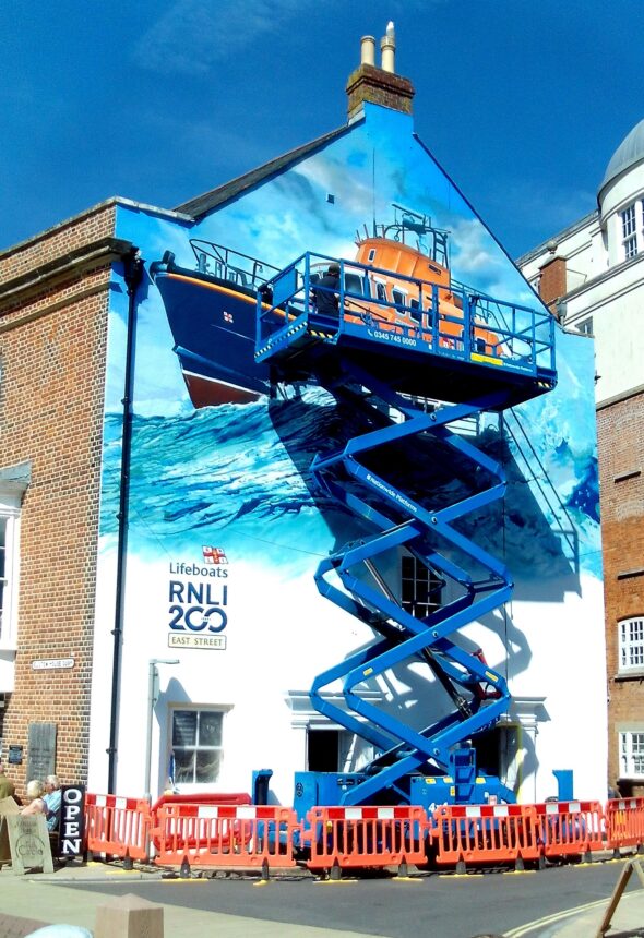 RNLI mural