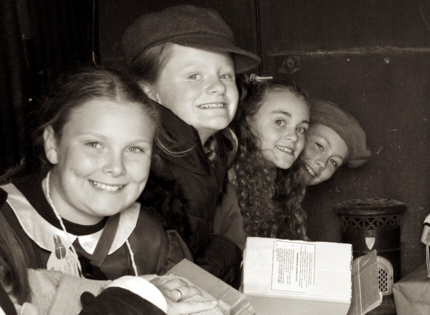 Reporting from the Nothe Fort and the 'Children of WWII' event