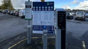 parking pay machine
