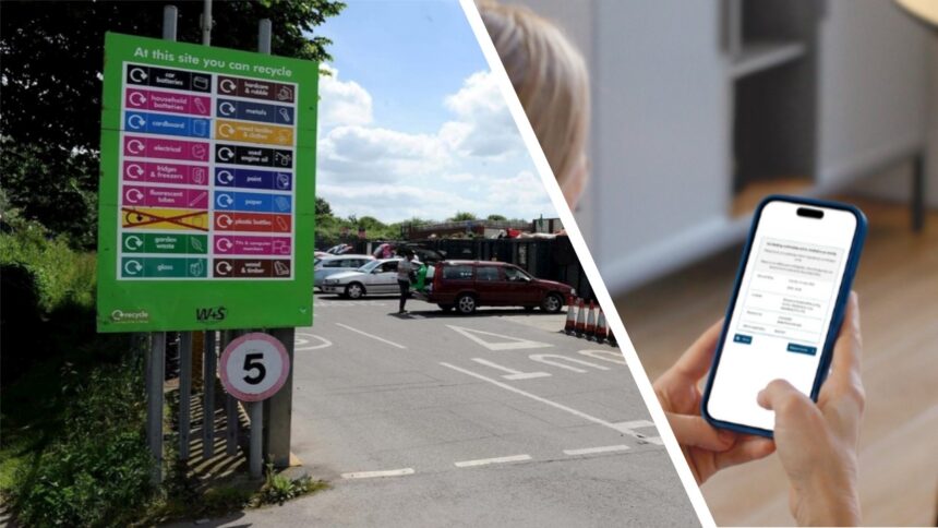 New booking system coming later this year at household recycling centres