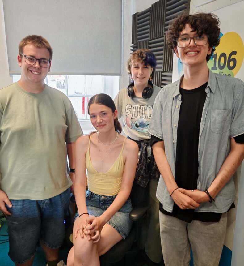 Kai Boardman, Maizy Nogueiva, Tilda Sansom and Rufus Williams.