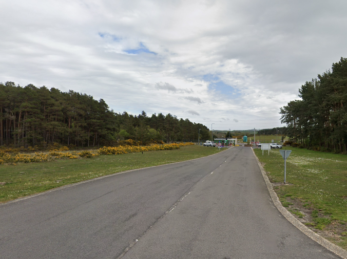 Entrance to Winfrith Site