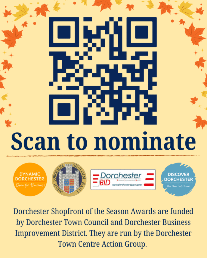 Public nominations open for Shopfront of the Season in Dorchester Town Centre