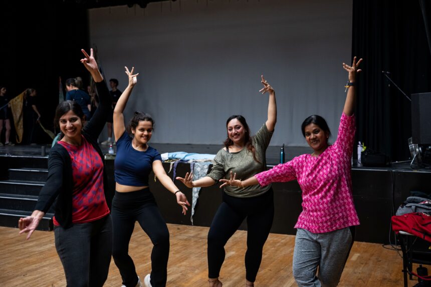 Inside Out Dorset - Community dancers help create a living artwork in motion