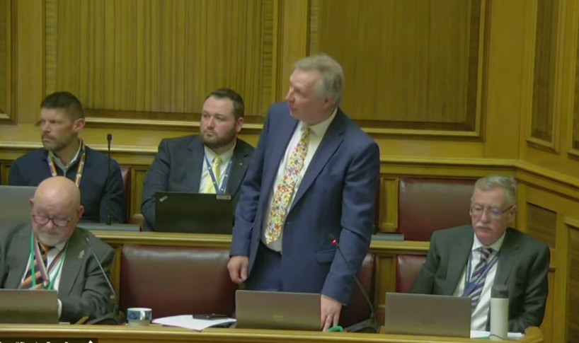 Finance portfolio holder Cllr Simon Clifford