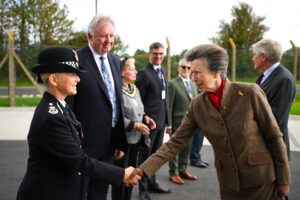 The Princess Royal meets Chief Constable Amanda Pearson