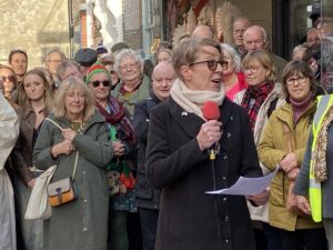 Unveiling of Sylvia Townsend-Warner statue 14th December 2025 02