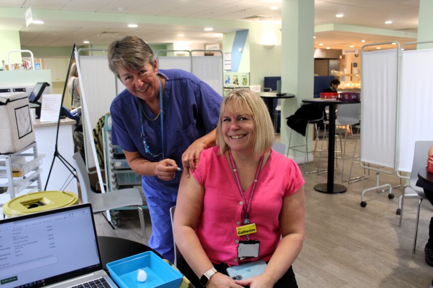 Dorset County Hospital staff