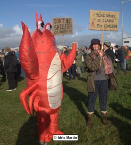 Portland anti-incinerator protest 170125 01