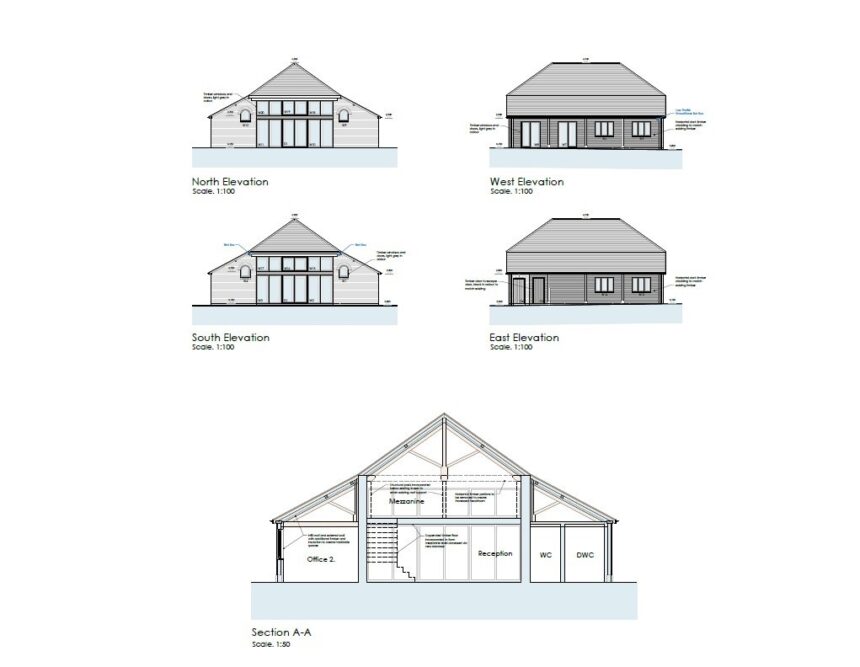 Poundbury building proposed elevations
