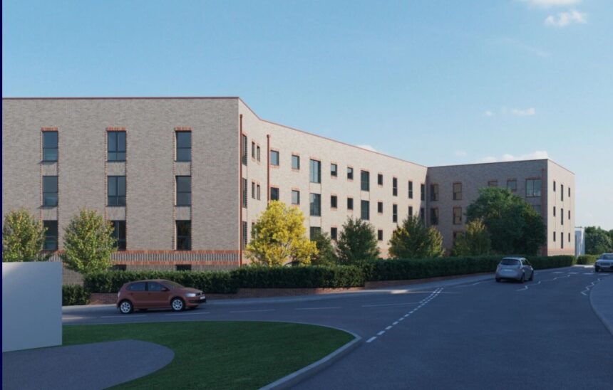 Proposed redevelopment of Oak House Dorchester with 79 flats for key workers