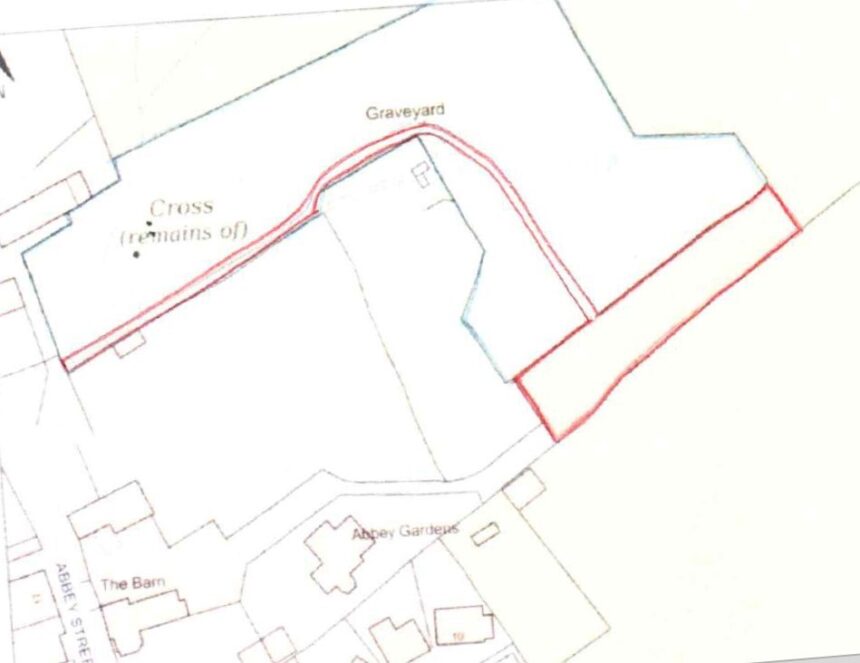 Cerne Abbas burial ground extension